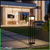 LED 12W 3000K 60cm černá QUERCUS LUMILED venkovní stojanová zahradní lampa