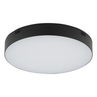 Plafond Stropní svítidlo LED Svítidlo pro povrchovou montáž 50W 4500lm 4000K Neutral Black LID ROUND 10418 Nowodvorski