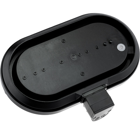 Zahradní nástěnná lampa FRODA E27 IP44 s PIR senzorem černá