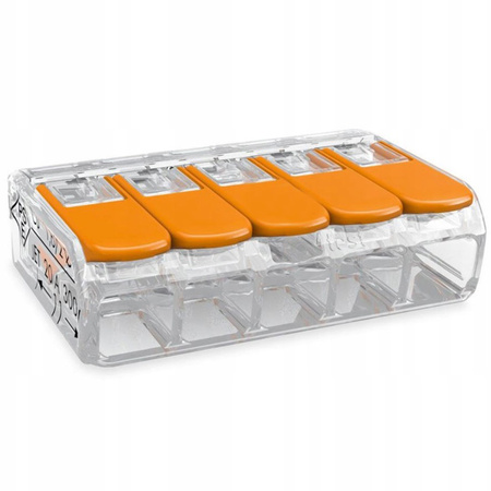 Rychlé konektory Instalační sada konektorů Sada 100 kusů - 40x 2X4MM. 40x 5X4MM. 20x 1+1 + kufr s organizérem