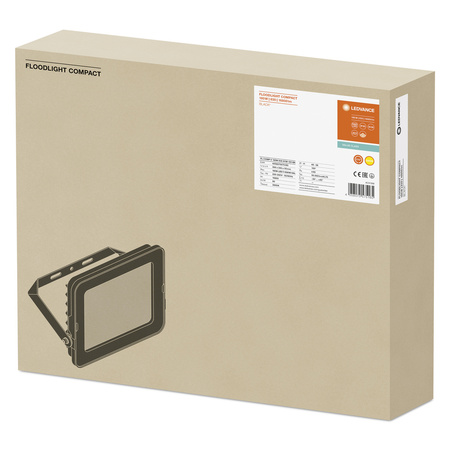 Reflektor LED 180W 16800lm 3000K IP65 Černá LEDVANCE COMPACT V