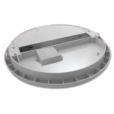 Plafond LED stropní svítidlo do koupelny Povrchová montáž 22W lm 4000K Neutrální 120° se senzorem pohybu Kulaté bílé IP65 Midas Masterled