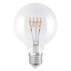 Dekorativní LED žárovka G95 Sphere E27 4,8W = 40W 470lm 2700K teplá bílá 320° Filament Dimmable Vintage 1906 Osram