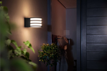 Philips HUE LUCCA Venkovní nástěnné svítidlo E27 9.5W 17401/93/P0