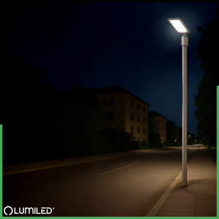 LED pouliční svítidlo LUXOS2 Průmyslové silniční svítidlo 100W 14000lm 4000K IP65 ALS LUMILED