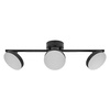 LED stropní nástěnné svítidlo pro povrchovou montáž 16W 840lm CCT Dekorativní černý bodový měsíc Ledvance