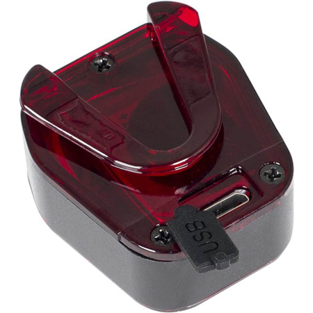 Zadní světlo na kolo LED zadní světlo USB červené s dobíjecí baterií 5 světelných režimů VAYOX