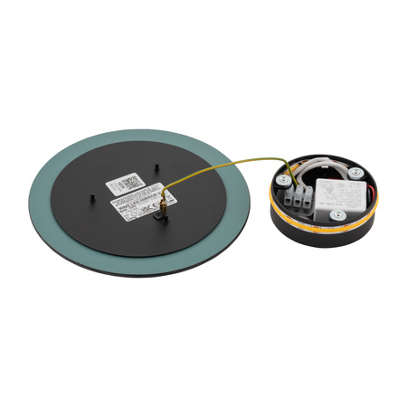 Nástěnné svítidlo LED 7W 30lm 3000K Warm Silver Modern RING MIRROR LED S 10276 Nowodvorski