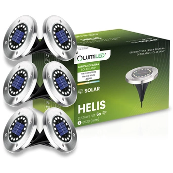 6x Žárovka LED A60, E27 10W = 75W 1055lm 3000K Teplá bílá 260° LUMILED