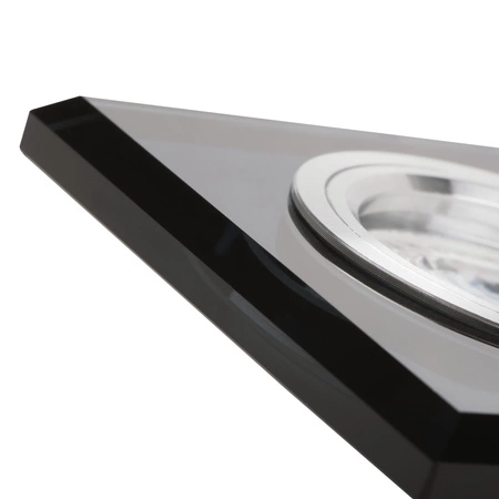 Bodové svítidlo LED GU5.3 Square Silver Morta Kanlux pro zápustnou montáž