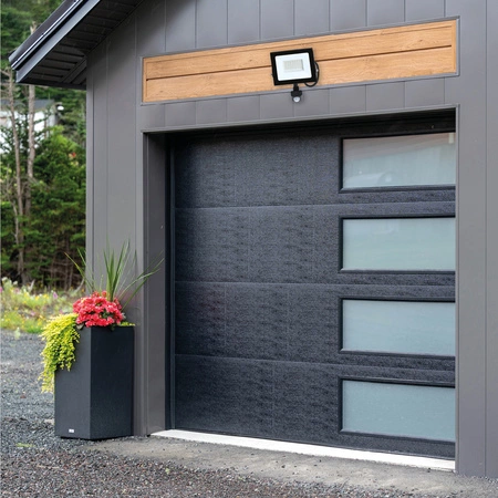 LED reflektor Halogen 50W 4270lm 6500K IP65 Black Motion Sensor MH Kobi