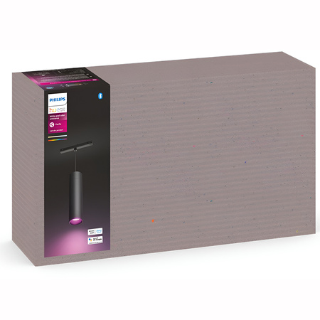 LED Perifo Black 5,2W CCT RGB Philips HUE Bluetooth závěsné stropní světlo