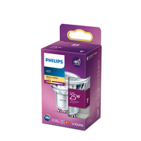 Halogenová LED žárovka GU10 PAR16 2.7W = 25W / lm 2700K Teplá bílá 36° PHILIPS