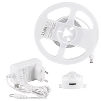 LED pásek se senzorem pohybu a soumraku 8,5 W 1020 lm 4000K neutrální 220-240 V bílý 2 m Sanico Goldlux