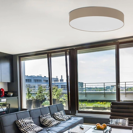 Stropní svítidlo Plafond RONDO BEige Round 45cm 15W 4xE27 4430 TK Lighting