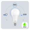 LED žárovka E27 A70 18W = 150W 2421lm 3000K Warm 260° LUMILED