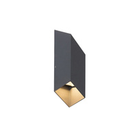Venkovní zahradní lampa LED fasádní nástěnná lampa 10W 350lm 3000K IP54 antracitová Moderní Tilburg Rabalux