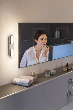 LED koupelnové svítidlo ORBIS Duplo 15W 1400lm Teplá bílá-Studená bílá 29.5cm SMART+ WiFi LEDVANCE