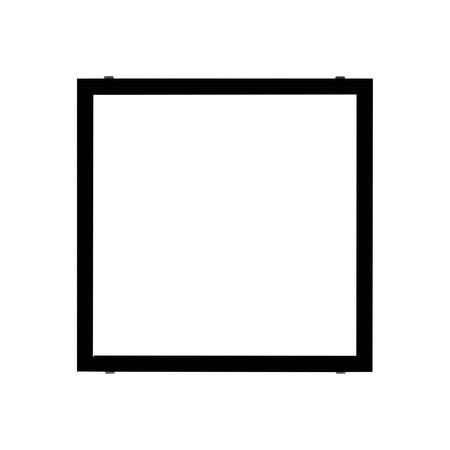 Rámeček pro montáž LED panelu pod omítku čtvercový černý ADTR KANLUX