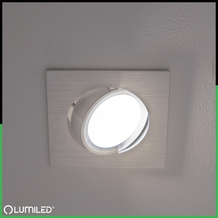 Halogenové stropní svítidlo Square Movable GU10 MR16 Silver TRIAM LUMILED