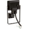 Reflektor LED 10W 900lm 6500K IP65 Black s pohybovým senzorem