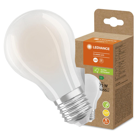 LED žárovka A60 E27 5W = 75W 1055lm 3000K teplá bílá FILAMENT LEDVANCE