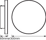 20W CCT SMART+ WiFi PLANON 300 LEDVANCE LED panel