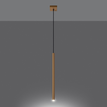 PASTELO 1 G9 Gold Moderní stropní závěsné svítidlo SOLLUX