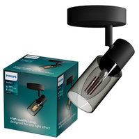 Nástěnné svítidlo Nástěnné svítidlo E14 Black Palms Philips