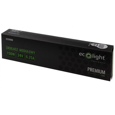 Modulární napájecí zdroj LED Ecolight Slim Premium 150W 24V
