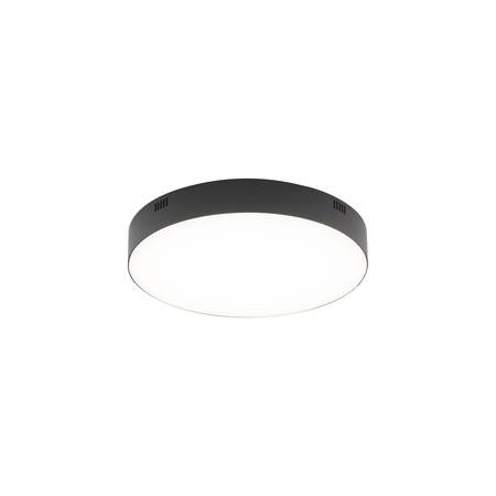 Plafond Stropní svítidlo LED Svítidlo pro povrchovou montáž 50W 4300lm 3000K Warm Black LID ROUND 10410 Nowodvorski