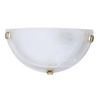 Nástěnné poloprofilové svítidlo LED E27 White Classic Alabastro 3001 Rabalux