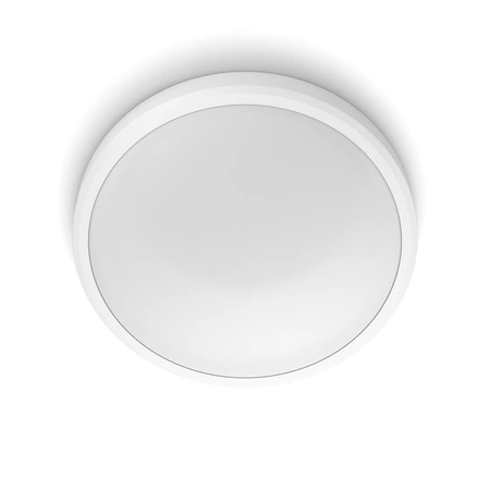 Plafond LED lampa pro povrchovou montáž DORIS 17W 2700K IP44 31cm bílá PHILIPS