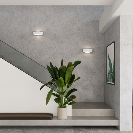 Nástěnné svítidlo TONI G9 White Modern SOLLUX