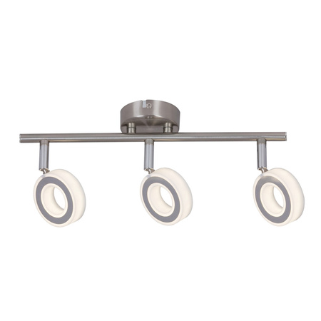 Nástěnné LED bodové svítidlo 12,5W 1200lm 4000K Chrome Modern Zora 5941 Rabalux