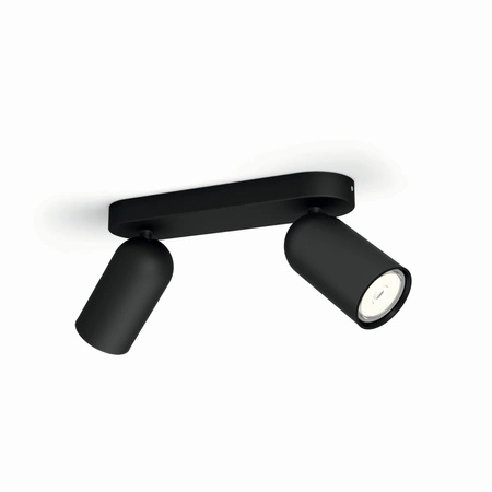 Bodové stropní svítidlo LED 2 x GU10 PHILIPS PONGEE 50582/30/PN