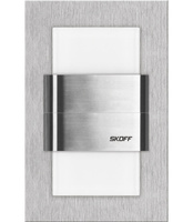 Zahradní lampa nástěnná nástěnná lampa DUO TANGO LED IP66 1.6W 4000K Inox SKOFF