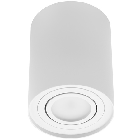 HALOGEN Spot Tuba Movable AMAT-XL GU10 Round White 125mm LUMILED pro povrchovou montáž