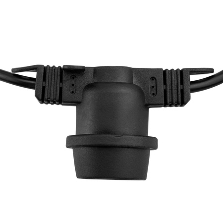 Venkovní řetěz 10m, 10x E27 Žárovky 1W 2700K NARCI LUMILED