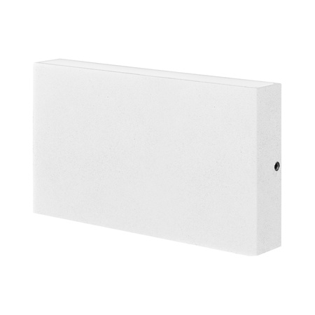 LED zahradní nástěnné svítidlo bílé nahoře nebo dole 5.5W 450lm IP44 RECTANGLE CHICAGO GOLDLUX (Polux)