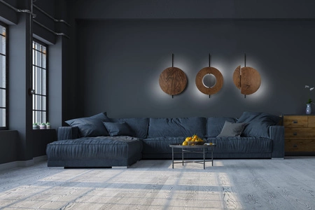 Nástěnné svítidlo Povrchová montáž 2x GX53 Hnědá Moderní SUNSET B 7655 Nowodvorski