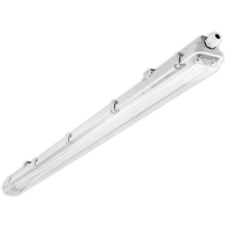 Hermetické LED svítidlo 1x 36W 120cm transparentní IP65