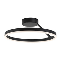 Stropní svítidlo LED pro povrchovou montáž 24W 3000-6500K CCT černé Moderní Isaure Rabalux