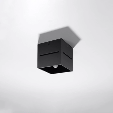 Svítidlo pro povrchovou montáž LOBO G9 Cube Black SOLLUX