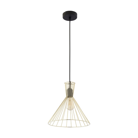 SAHARA Závěsné stropní svítidlo černé a zlaté moderní E27 3350 TK Lighting