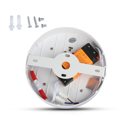 Přisazený LED panel 8W 3000K Kulatý VT-809 V-TAC