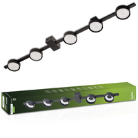 OVILO stropní svítidlo LED halogenové svítidlo 5x GX53 Bodové nástěnné svítidlo Reflektor LUMILED
