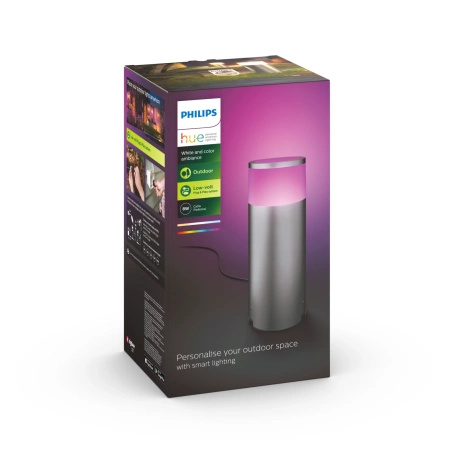 Zahradní lampa LED Post Calla 8W IP65 CCT RGB PHILIPS HUE