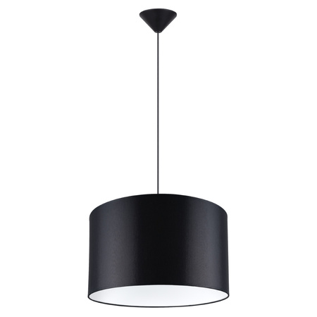 NOVA 40 E27 Black Minimalistické stropní závěsné svítidlo SOLLUX