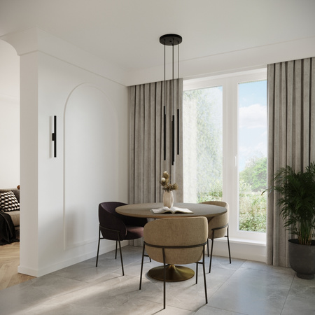 Nástěnné svítidlo PASTELO 2 2xG9 černá Moderní SOLLUX